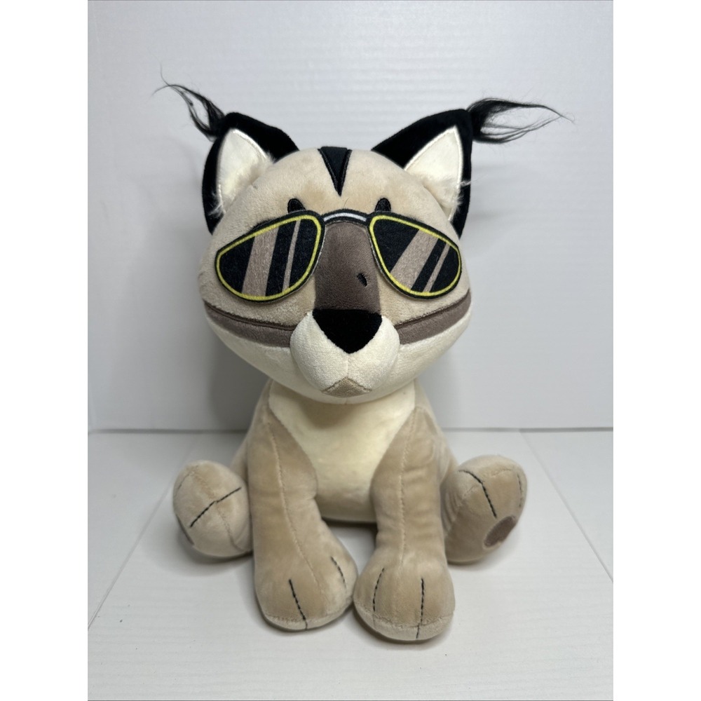 Youtooz Big Floppa Plush Meme Cat With Glasses 9"